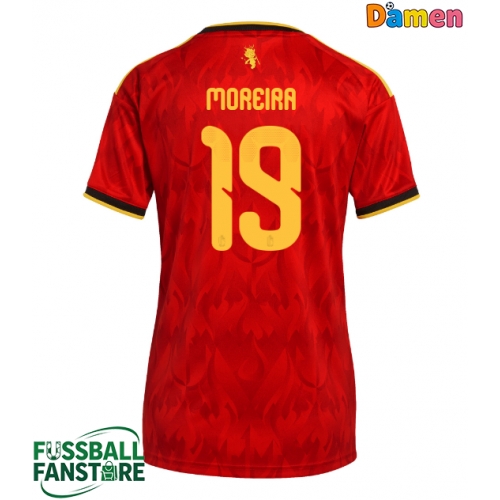 Belgien Diego Moreira #19 Replik Heimtrikot Damen WM 2026 Kurzarm